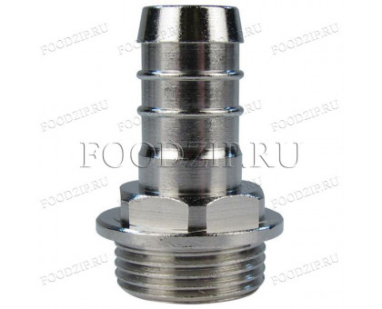 Штуцер для шланга 3/4 x 18 Латунь 710390 MONDIAL FORNI